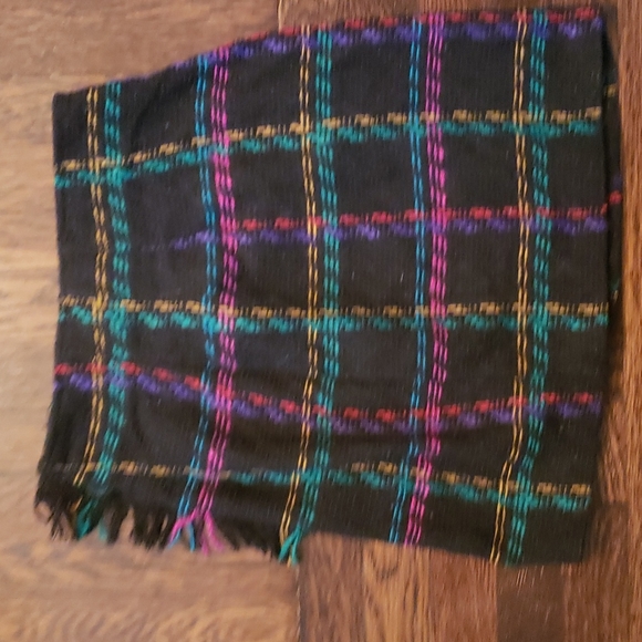 Vintage plaid mini skirt - Picture 4 of 4